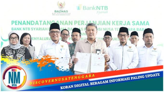 Bank NTB Syariah dan Baznas Jalin Kerjasama Strategis Penyaluran Dana Zakat Rp7,2 Miliar