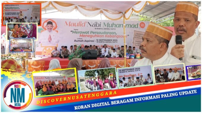 Rumah Aspirasi Johan Rosihan Gelar Maulid Nabi : “Teguhkan Cinta Rasulullah dalam Kehidupan Berbangsa”