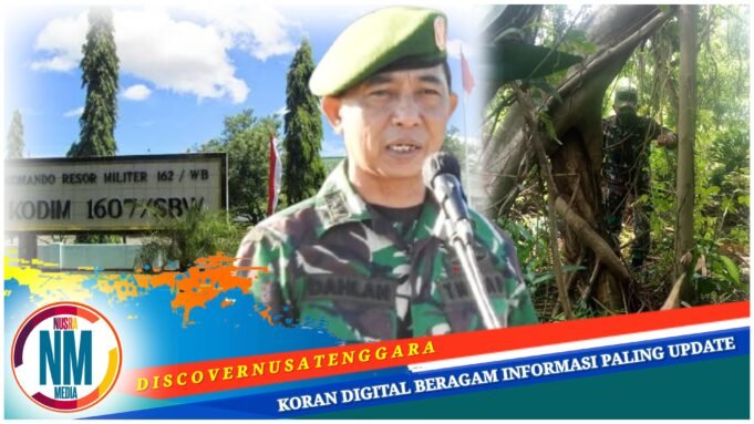 Kasdim 1607/Sumbawa : “Mari Jaga Hutan Kita, Maka Alam Akan Menjaga Kita”