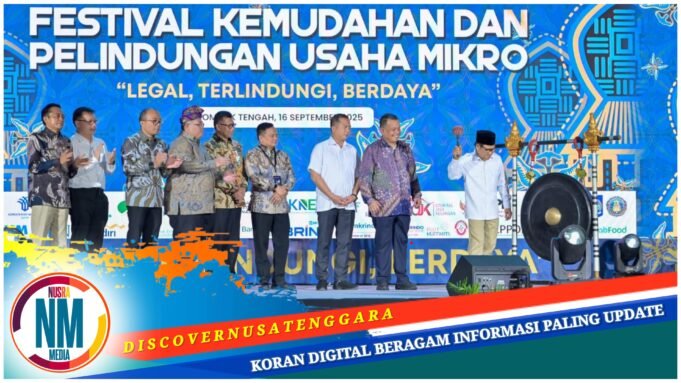 Festival Kemudahan dan Perlindungan Usaha Mikro di NTB, Dorong UMKM Naik Kelas dan Sejahtera