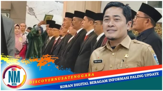 Dilantik Jadi Kepala DPMPTSP, Irnadi Kusuma Tegaskan Siap Totalitas Indahkan Instruksi Gubernur NTB