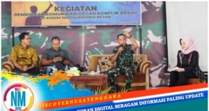 Kodim 1607/Sumbawa Gelar Pembinaan Komunikasi Cegah Konflik Sosial