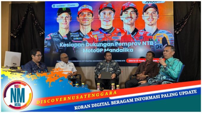 Bincang Kamisan Dukung MotoGP Mandalika : Pemprov NTB Maksimalkan Dampak Ekonomi Bagi Masyarakat