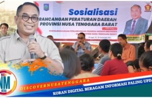 Sasar Dua Titik di Lombok Utara, Sudirsah Sujanto Sosialisasikan Ranperda Perlindungan PMI Asal NTB