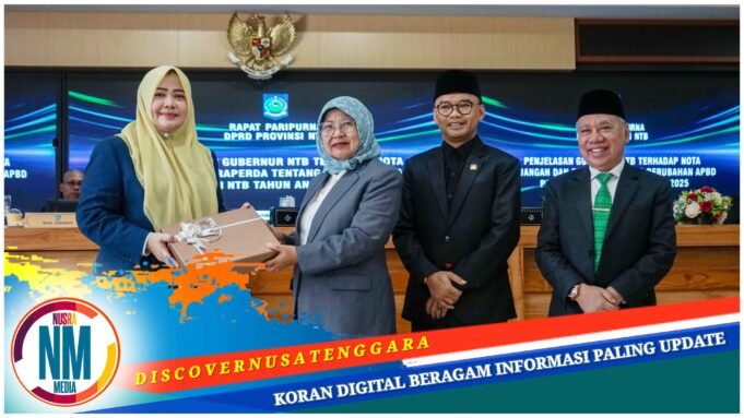 Penjelasan Gubernur NTB Terhadap Nota Keuangan dan Ranperda Perubahan APBD 2025