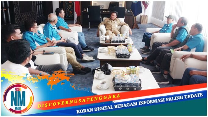 Terima Audiensi PWI NTB, Bupati LAZ Soroti Maraknya Oknum Wartawan “Bodrek”
