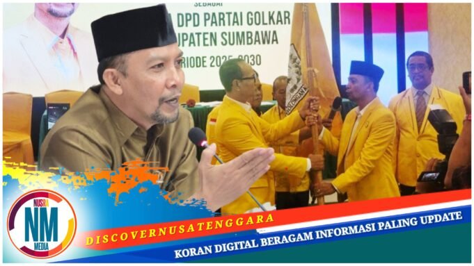 Terpilih Aklamasi Pimpin “Beringin” Sumbawa, Berlian Rayes Siap Kembalikan Kejayaan Golkar di Bumi Samawa