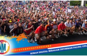 12 Pembalap Meriahkan Parade MotoGP 2025