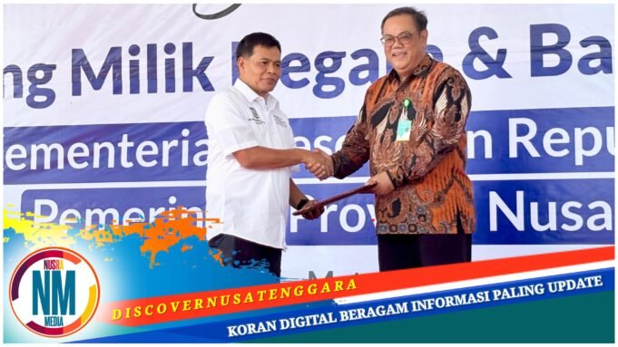 Tingkatkan Layanan Kesehatan Pendidikan, Pemprov NTB dan Kemenkes RI Serah Terima Hibah Aset