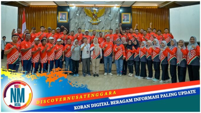 Wagub Lepas Kontingen NTB Berlaga di Pornas XVII Korpri 2025