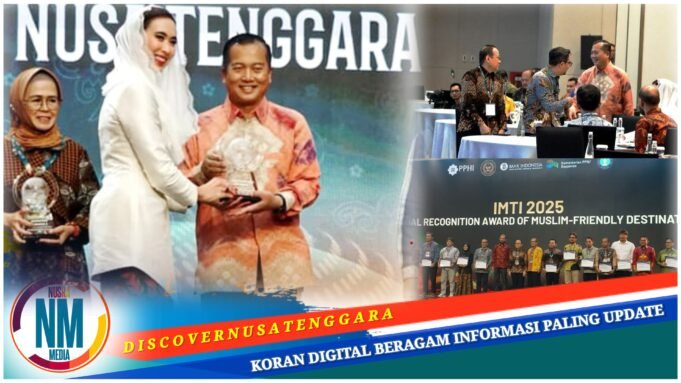 Selamat! NTB Raih Dua Penghargaan Bergengsi di IMTI 2025 : Jadi Destinasi Wisata Halal Terbaik