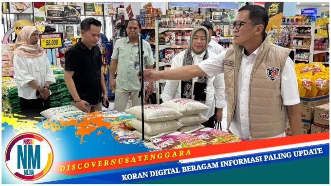 Stok dan Harga Beras di NTB Aman Terkendali : “Pengawasan Tetap Diintensifkan”