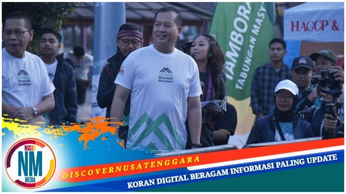 Lepas Peserta Sembalun Mountain Marathon, Gubernur NTB Dorong Perbanyak Event