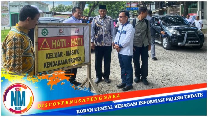 Gubernur Iqbal Tinjau Jalan Rusak Depan RSUD Sering : “Perbaikan Dimulai Januari 2026”