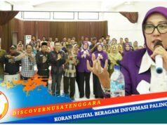 Ketua Tim Pembina Posyandu NTB Sinta Agathia Hadiri Bimtek di Sumbawa