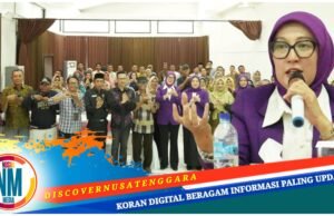 Ketua Tim Pembina Posyandu NTB Sinta Agathia Hadiri Bimtek di Sumbawa