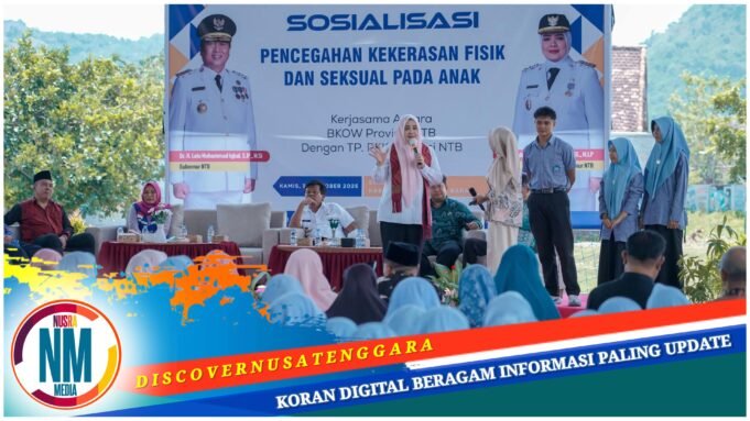 Hadiri Sosialisasi di SMAN 1 Taliwang-KSB, Wagub NTB : Ciptakan Ruang Aman Agar Anak Tumbuh Bahagia dan Terlindungi