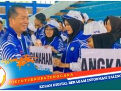 Berlaga di Popnas XVII dan Peparpenas XI, Sebanyak 102 Atlet NTB Resmi Dilepas