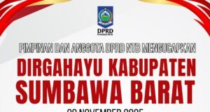 Keluarga Besar DPRD NTB : Dirgahayu Kabupaten Sumbawa Barat ke-22