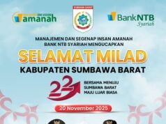 Keluarga Besar Bank NTB Syariah : Selamat Milad KSB ke-22