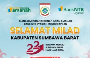 Keluarga Besar Bank NTB Syariah : Selamat Milad KSB ke-22