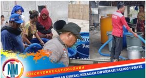 Pemprov NTB Salurkan Bantuan 15 Ribu Liter Air Bersih di Lombok Timur