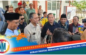 Datangi Sumbawa Bersama Gubernur NTB, Menteri PU RI Komit Akan Mempercepat Pembangunan Bendungan Kerekeh