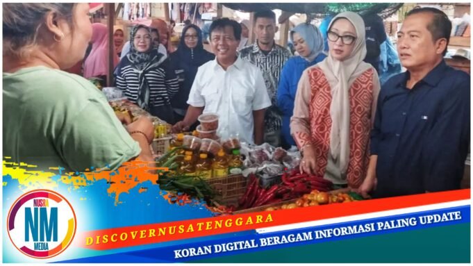 Tanggapi Harapan Pedagang KSB, Gubernur NTB Upayakan Perbaikan Pasar Tanah Mira