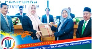 Diserahkan oleh Wagub, DPRD NTB Terima Rancangan KUA-PPAS APBD 2026