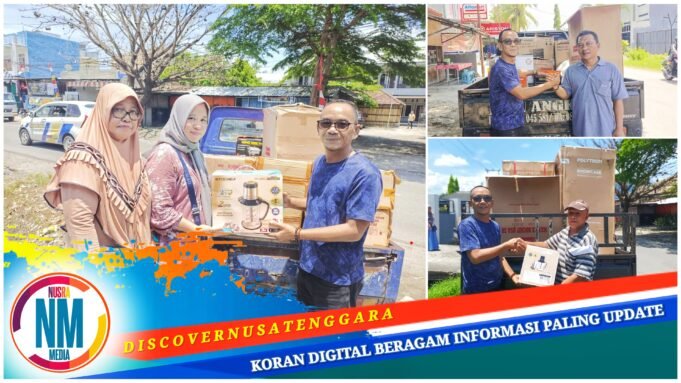 Jum’at Berkah, UMKM Sumbawa Terima Bantuan Perlengkapan Catering : “Terimakasih Bapak Syamsul Fikri”