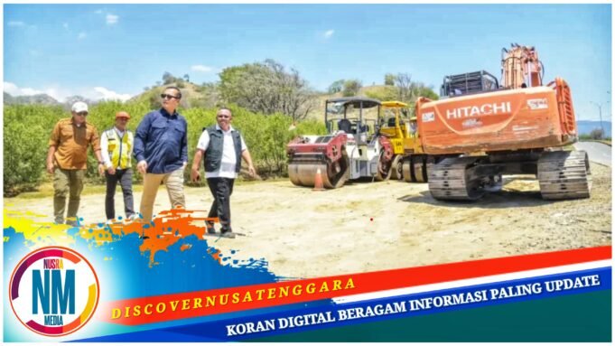 Bangun Jalan Poto Tano-Seteluk, Kepala Desa Tambak Sari Puji Gubernur NTB : “Mantapkan Infrastruktur”