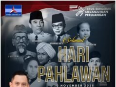 SEKRETARIS F-DEMOKRAT NTB SYAMSUL FIKRI : SELAMAT HARI PAHLAWAN 2025