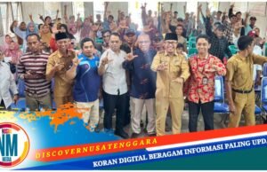 OJK NTB, Bank NTB Syariah, dan Polda NTB Gelar GENCARKAN di Dompu : Ratusan Petani Dapat Edukasi Keuangan dan Pencegahan Kejahatan Digital