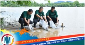 Wujudkan Filosofi “Berkah Bermakna”, Bank NTB Syariah Gelar Aksi Pelestarian Lingkungan di Bendungan Penyaring Sumbawa