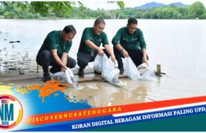 Wujudkan Filosofi “Berkah Bermakna”, Bank NTB Syariah Gelar Aksi Pelestarian Lingkungan di Bendungan Penyaring Sumbawa