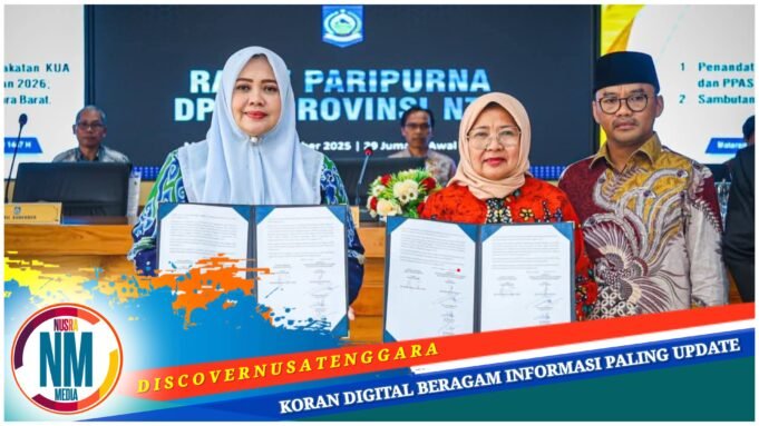 Pemprov dan DPRD NTB Sepakati KUA–PPAS APBD TA 2026