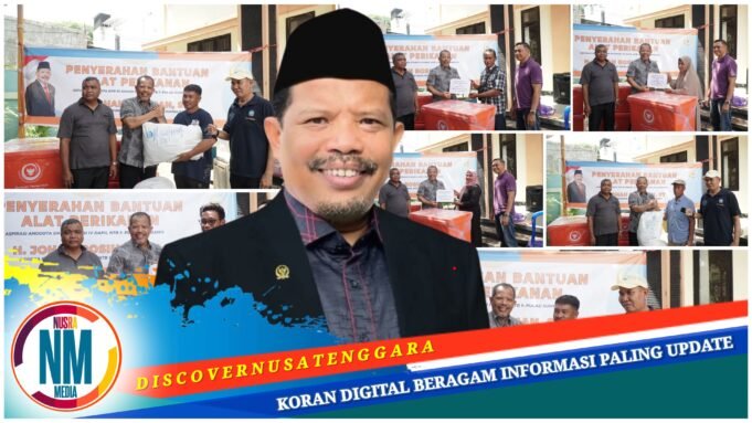 Bantu Masyarakat Pesisir, Johan Rosihan Salurkan Berbagai Bantuan untuk Nelayan Sumbawa