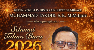 Ketua Komisi IV DPRD Sumbawa : Selamat Tahun Baru 2026