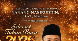 Ketua DPRD Sumbawa : Selamat Tahun Baru 2026