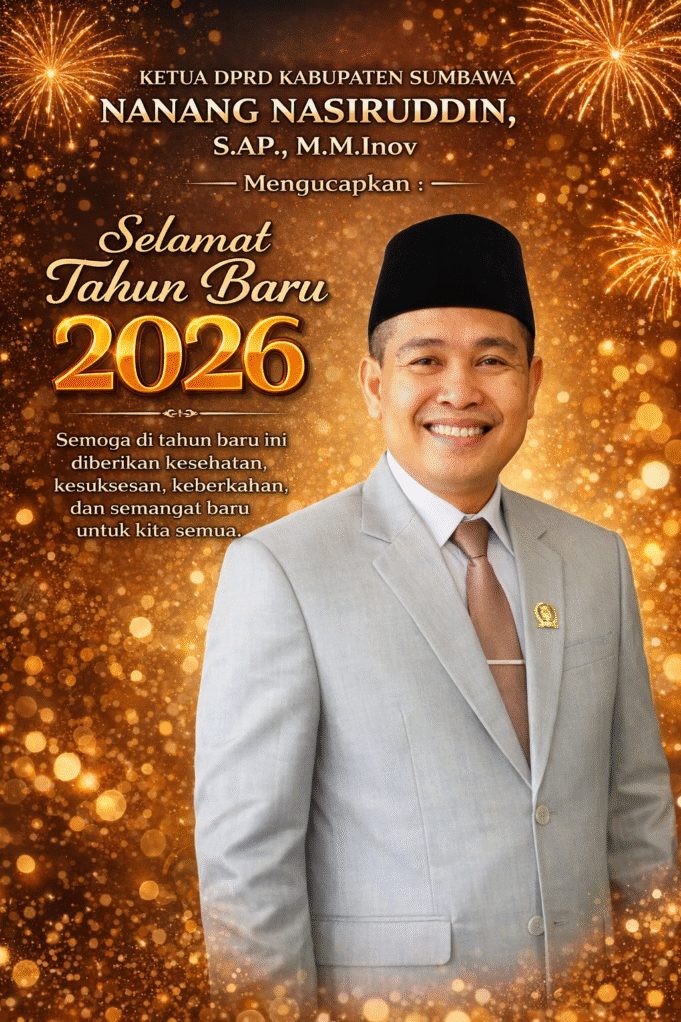 Ketua DPRD Sumbawa : Selamat Tahun Baru 2026