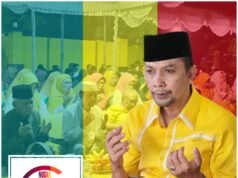 DPD Golkar Sumbawa Gelar Do’a Bersama dan Berbagi Sembako di Puncak HUT ke-61