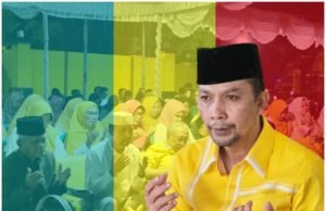 DPD Golkar Sumbawa Gelar Do’a Bersama dan Berbagi Sembako di Puncak HUT ke-61