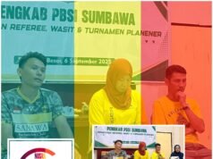 PBSI Sumbawa Gandeng UMKM Lokal, Pelaksanaan Gubernur NTB Badminton Cup Dimatangkan