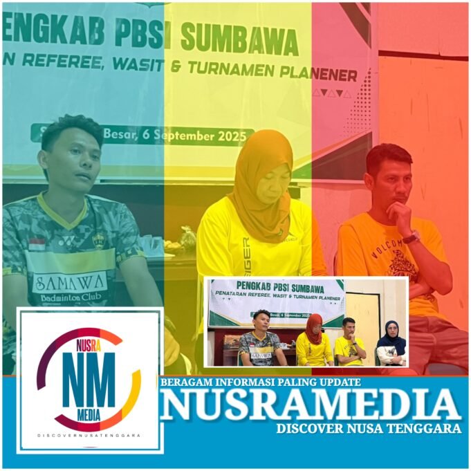 PBSI Sumbawa Gandeng UMKM Lokal, Pelaksanaan Gubernur NTB Badminton Cup Dimatangkan