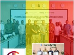 Dukung Koperasi Merah Putih : Tiga Kemitraan Strategis, Bank NTB Syariah Perkuat Sinergi dengan Berbagai Pihak