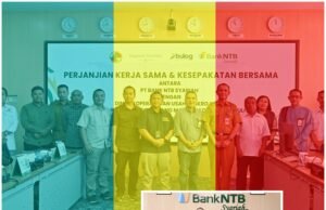 Dukung Koperasi Merah Putih : Tiga Kemitraan Strategis, Bank NTB Syariah Perkuat Sinergi dengan Berbagai Pihak