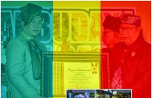 Gubernu Iqbal Terima Gelar Manggala Bhumi NTB, Tekankan Perangi Kemiskinan dan Jaga Rinjani