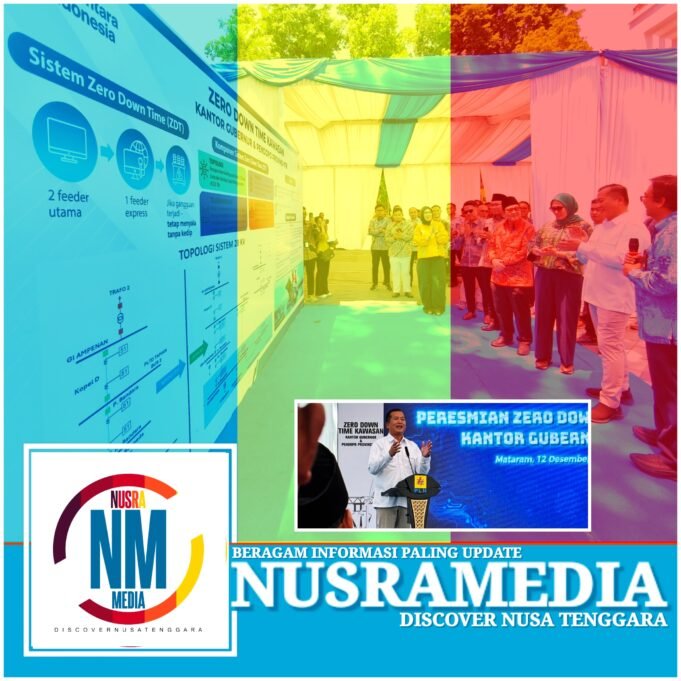 NTB Resmikan Sistem Zero Down Time, Jadi Role Model Nasional