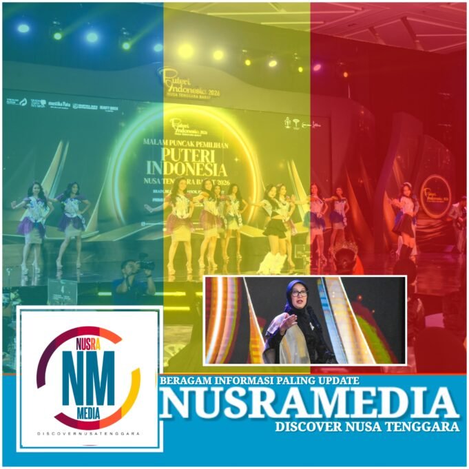 Malam Puncak Putri Indonesia NTB 2026, Bunda Sinta Tekankan Makna Cantik Berkarakter dan Berani Membawa Perubahan