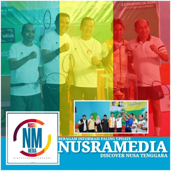 Ditutup Gubernur NTB, Turnamen Bulutangkis Gubernur Cup 2025 Berlangsung Sukses